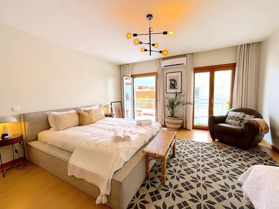 Nazare Boutique W Sea View And Private Rooftop Terace Exterior foto